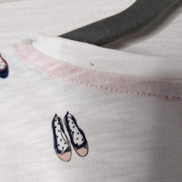 Boden Shoe Print T-shirt Size Large - Picture 8 of 8